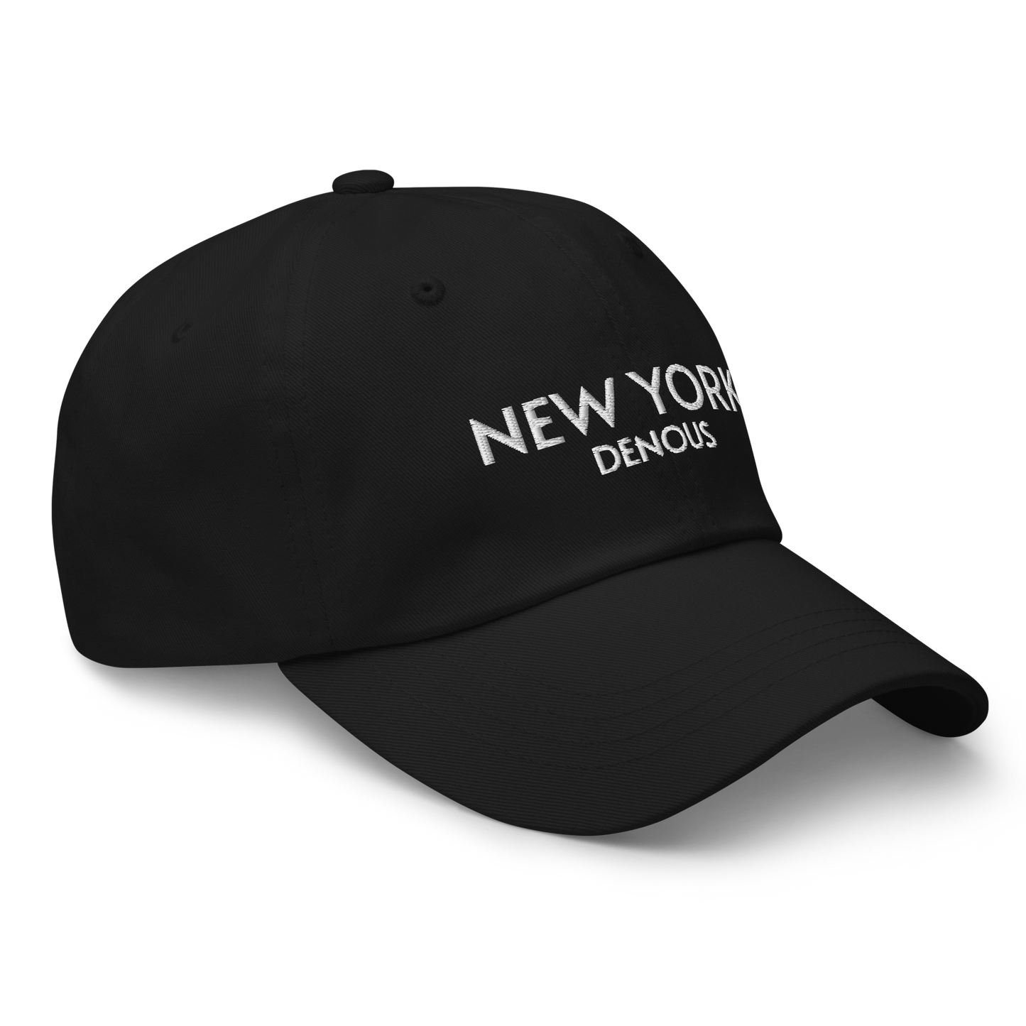 Gorra Negra New York Denous