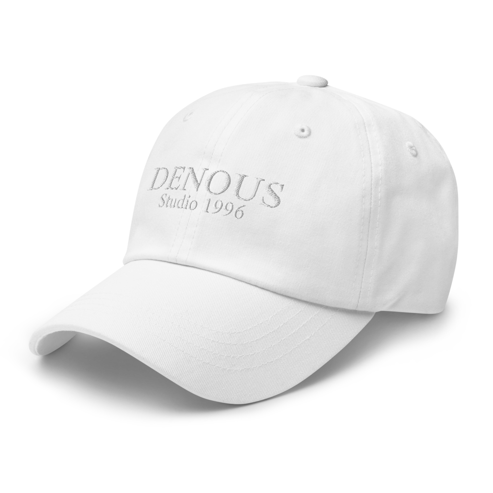 Gorra bordada Denous Studio White