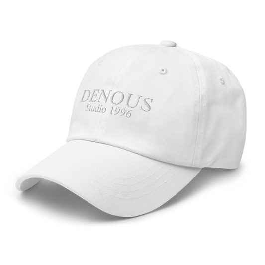 Gorra bordada Denous Studio White