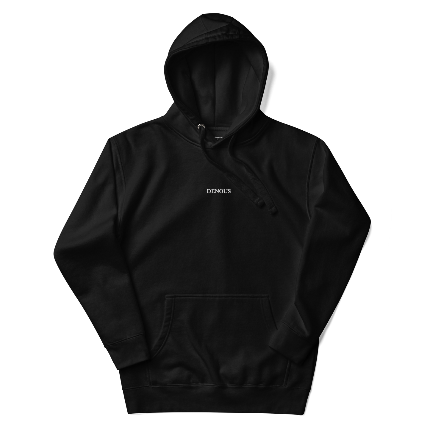 Sudadera Denous Black Minimalist