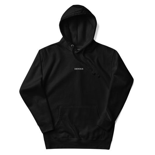 Sudadera Denous Black Minimalist