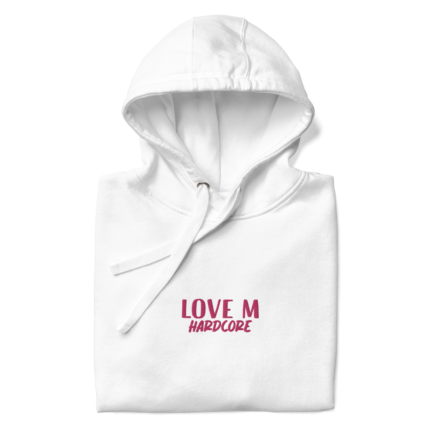 Sudadera blanca bordada Denous Self-love