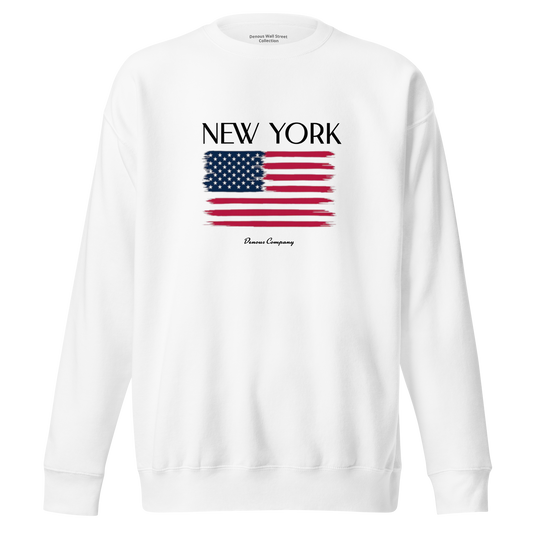 Sudadera Blanca New York