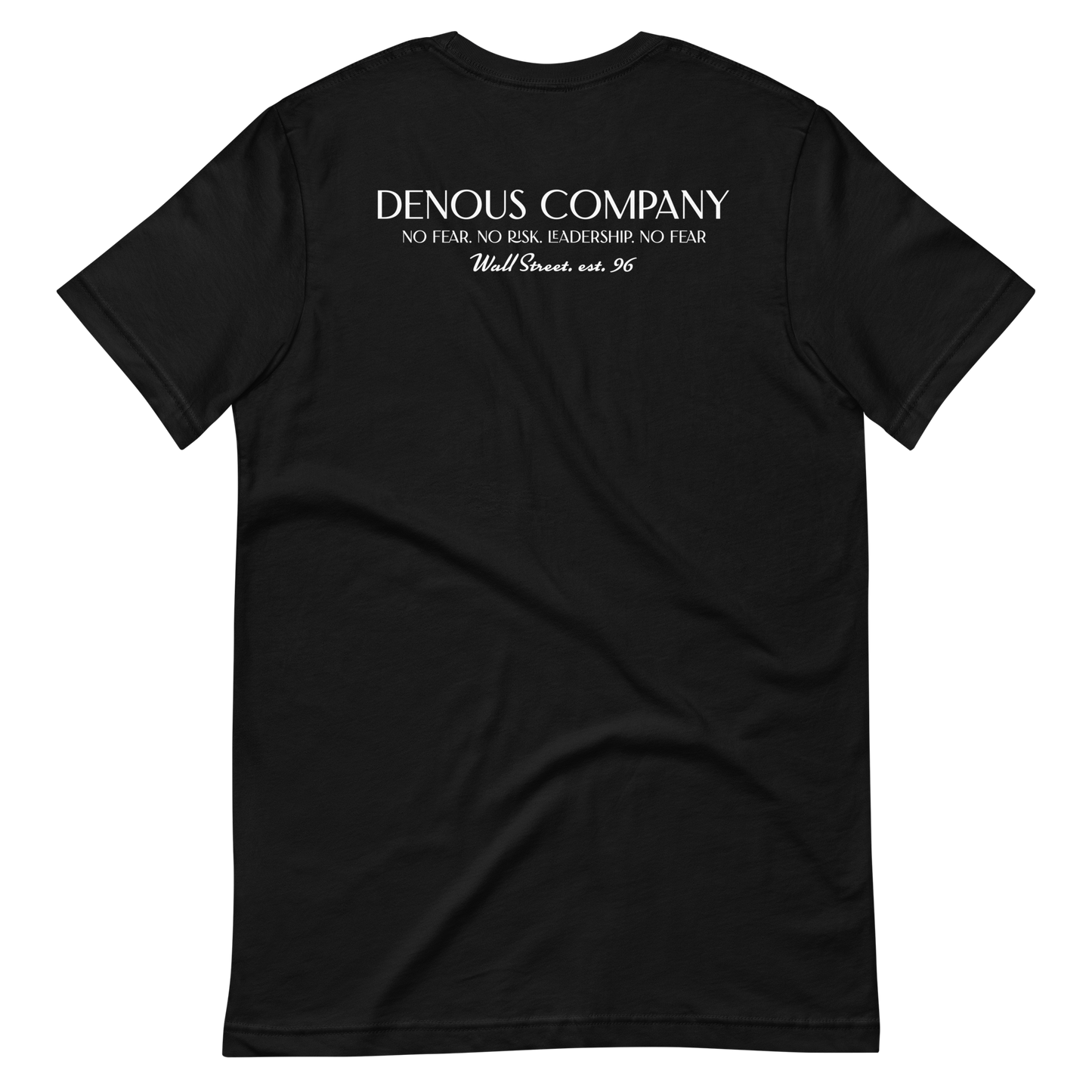 Camiseta negra Denous Wall Street