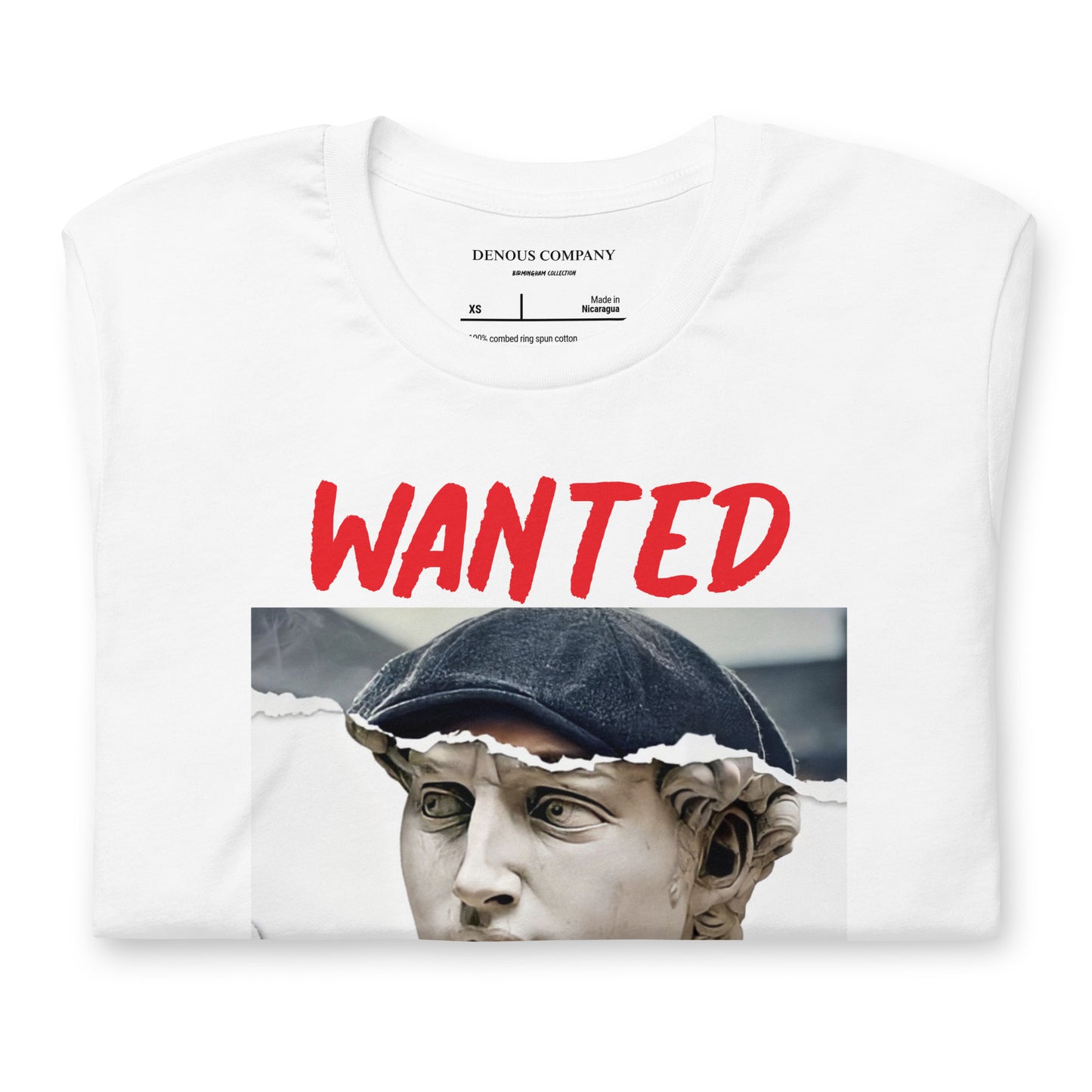 Camiseta Wanted Denous White v23