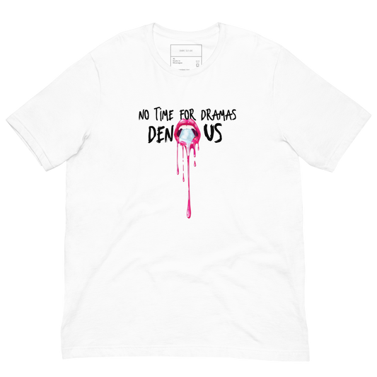 Camiseta Blanca No dramas Self-love 23