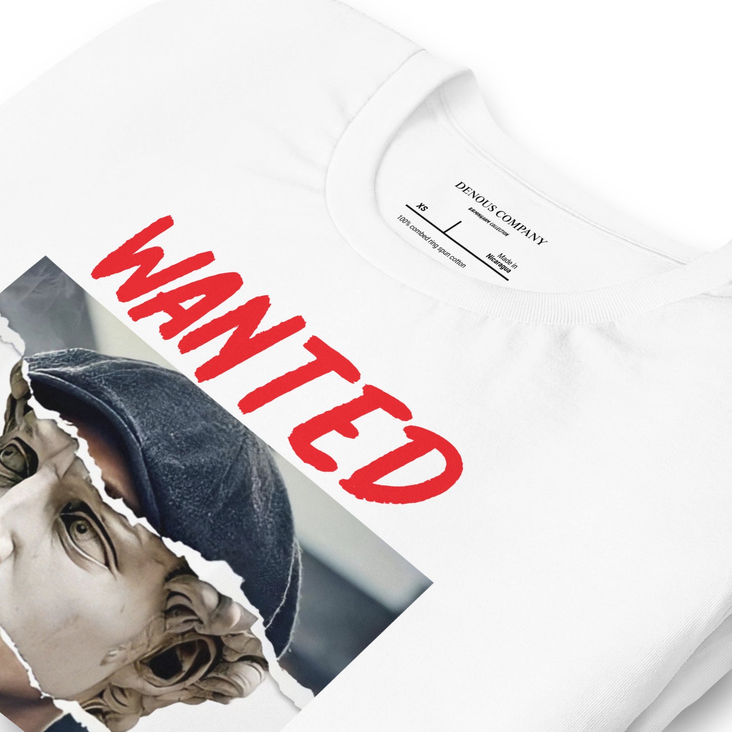 Camiseta Wanted Denous White v23